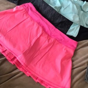 Lululemon pace setter skirt